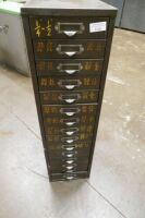 Tooling Drawer Unit With Imperial Drills And Reamers