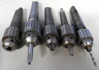 Quantity Of Assorted Jacobs Drill Chucks