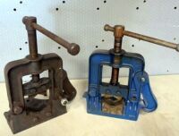 Pair Of Pipe Vices