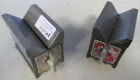 Pair Of Eclipse Magnetic Vee Blocks