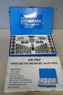 40PC Tap And Die Set