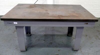 Cast Iron Surface Table 5FT x 3FT