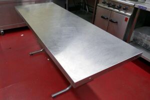 Stainless Steel Prep Table 2m x 1m x 800mm