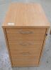 3 Drawer Office Pedestal