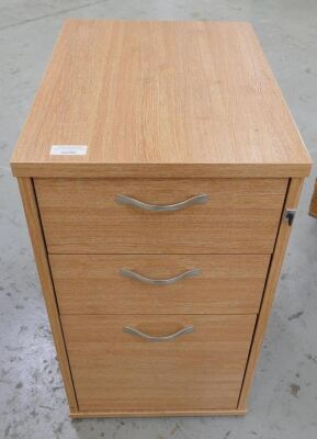 3 Drawer Office Pedestal