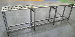 Minitec Plastic Roller Conveyor