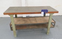 Woodworking Bench With Vice