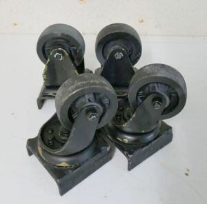 Heavy Duty 80mm Steel Castors