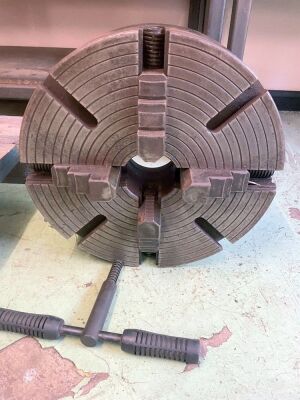 16" Independent 4 Jaw chuck