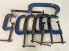 Assorted Record 'G' Clamps