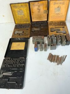 Assorted Marking/Stamping sets