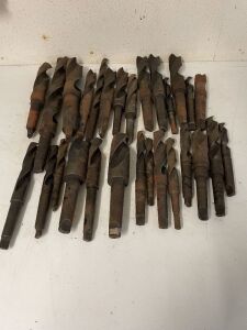 Assorted Morse Taper drill bits