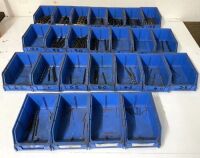 Assorted straight shank drill bits