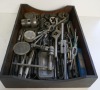 Assorted Taps Dies & Wrenches