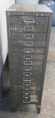 Steel 15 Drawer Cabinet