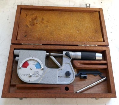 Etalon 0-1" Anvil Micrometer