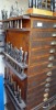 Assorted Drills In Wooden Tool Chest - 4