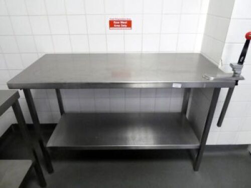Stainless Steel Food Prep Bench