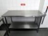 Stainless Steel Food Prep Bench