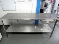 Stainless Steel Food Prep Bench