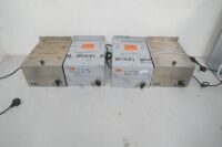 4 Off Lincat Electric Chip Scuttles