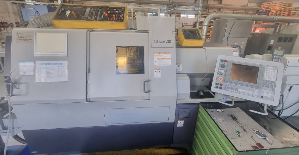 Citizen Cincom L32 Sliding Head Lathe Kiartys Engineering LTD ...