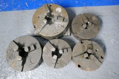 Assorted 3 Jaw Chucks