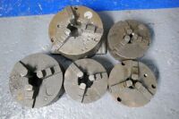 Assorted 3 Jaw Chucks