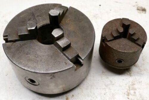 2 Off 3 Jaw Chucks