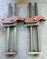 2 Off Carver Clamps Heavy Duty