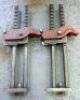 2 Off Carver Clamps Heavy Duty