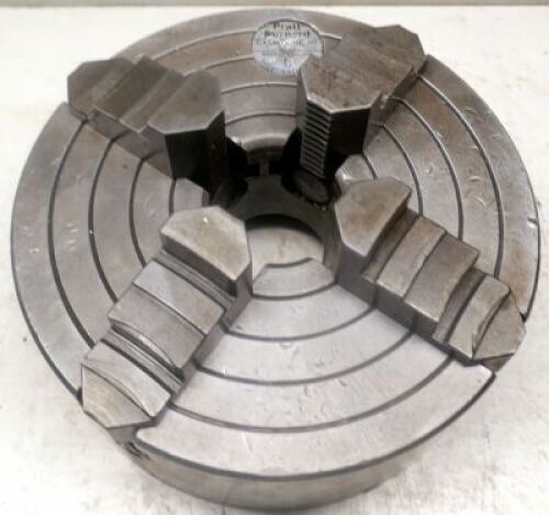 Pratt Burnerd 8" 4 Jaw Chuck