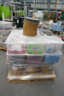 1 Pallet assorted Master Batch Materials