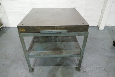 Cast Iron Surface Table 36 x 36"