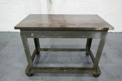 Cast Iron Surface Table 48x24"