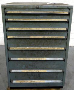 Ahrend 8 Drawer Tool Cabinet & Contents