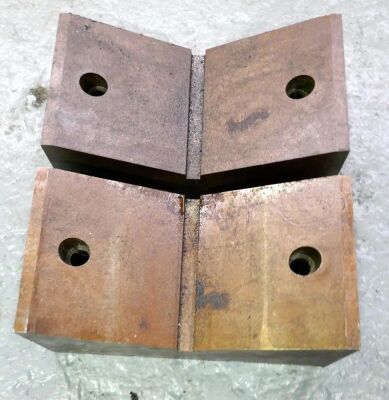 Pair Of Vee Blocks 11 x 6 x 5 "