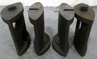 10" Clamping Mounts 4 Off