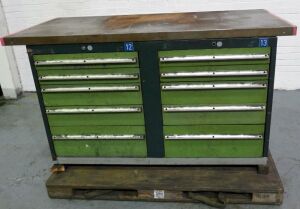 Double 5 Drawer Tool Chest<br> Contents 50INT Tooling