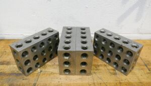 Threaded Precision Blocks 6 x 4 x 2" 4 Off