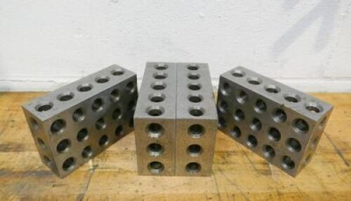 Threaded Precision Blocks 6 x 4 x 2" 4 Off