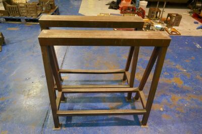 Pair 3Ft Steel Trestles