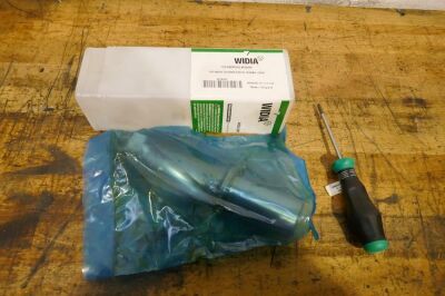 Widia 40mm 2XD SL Shank Tipped Milling Cutter Unused