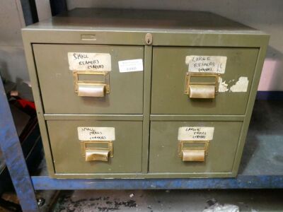 Steel Drawers & Contents