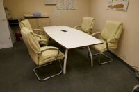 Meeting Desk & 4 Chairs