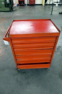 7 Drawer Mobile Tooling Cabinet