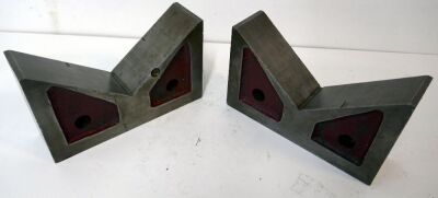 Pair Of Vee Blocks 8 x 5 x 2"