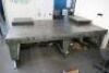 Steel Surface Table 9ft x 5ft x 3ft