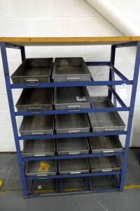 Tote Bin Rack And Bins