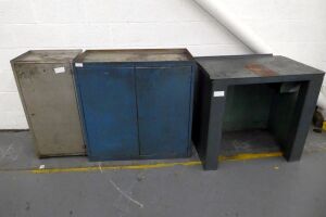 Steel Tooling Cabinets And Table